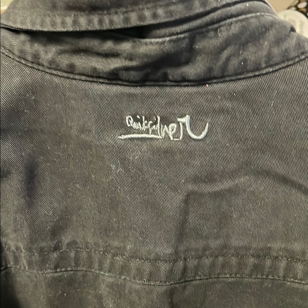 Quiksilver Black Jean Jacket for Kids - Picture 6 of 6
